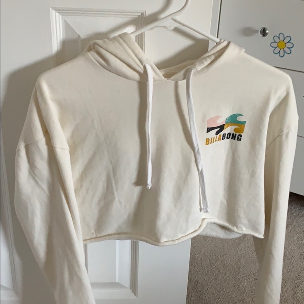 cropped billabong hoodie